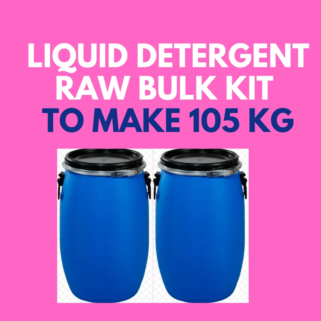Liquid Detergent Raw Material Bulk kit To Make 105 Kg
