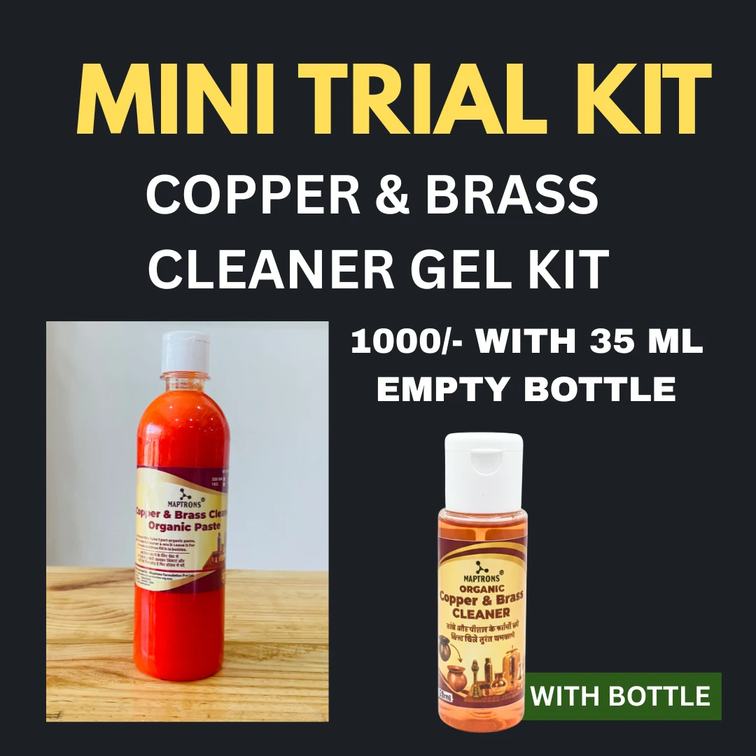 35 ml copper & Brass cleaner Raw Material with Packing mini Kit