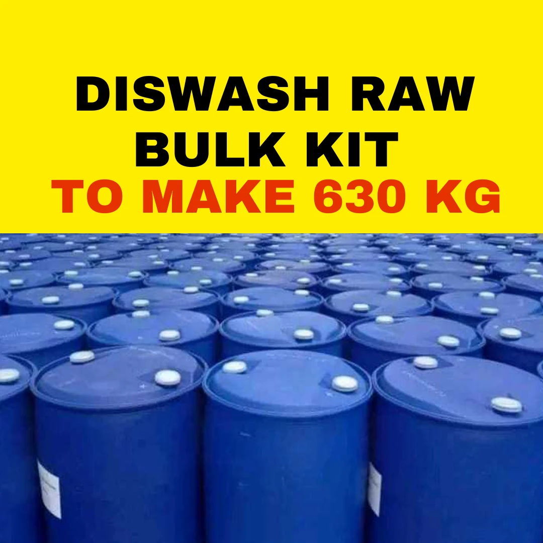 Dishwash Raw Material Bulk Kit To Make 630 Kg