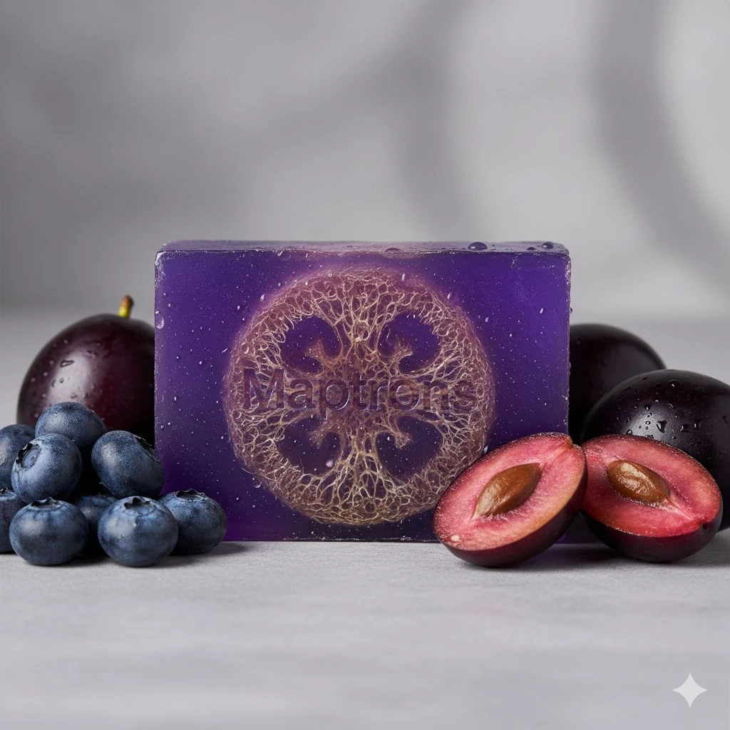 BLUEBERRY JAMUN LOFAH SOAP