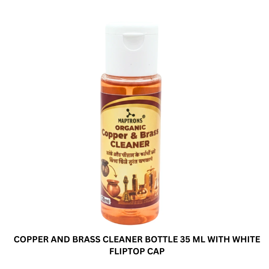 35 ML EMPTY BOTTLES  COPPER AND BRASS