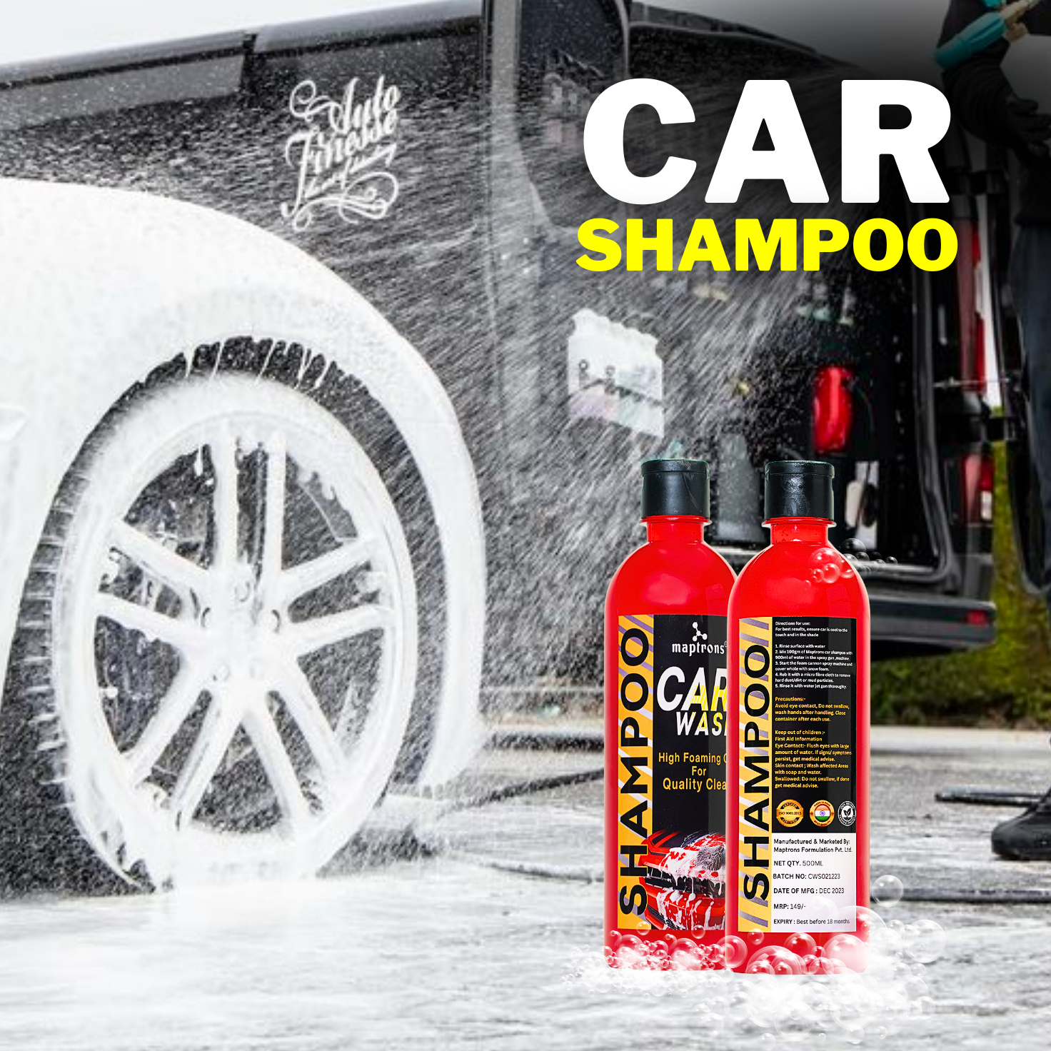 Organic Carwash Shampoo