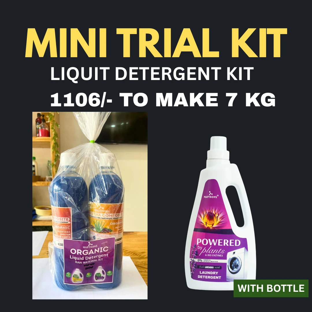 LIQUID DETERGENT KIT WITH BOTTLE