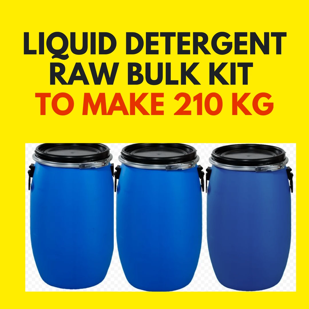 Dishwash Raw Material Bulk Kit  To Make 210 Kg