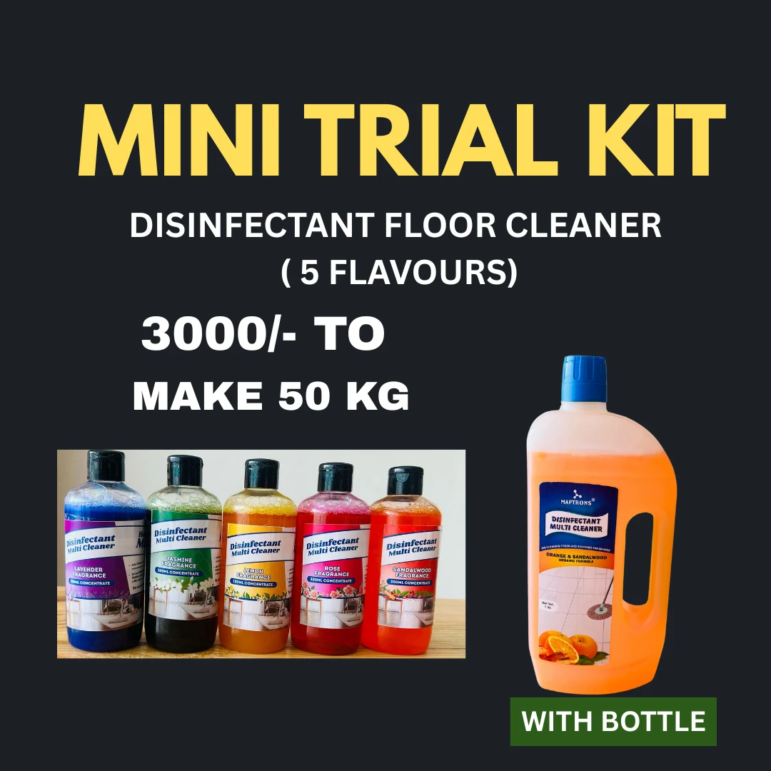 DISINFECTANT FLOOR CLEANER WITH BOTTLE( 5 FLAVOURS)