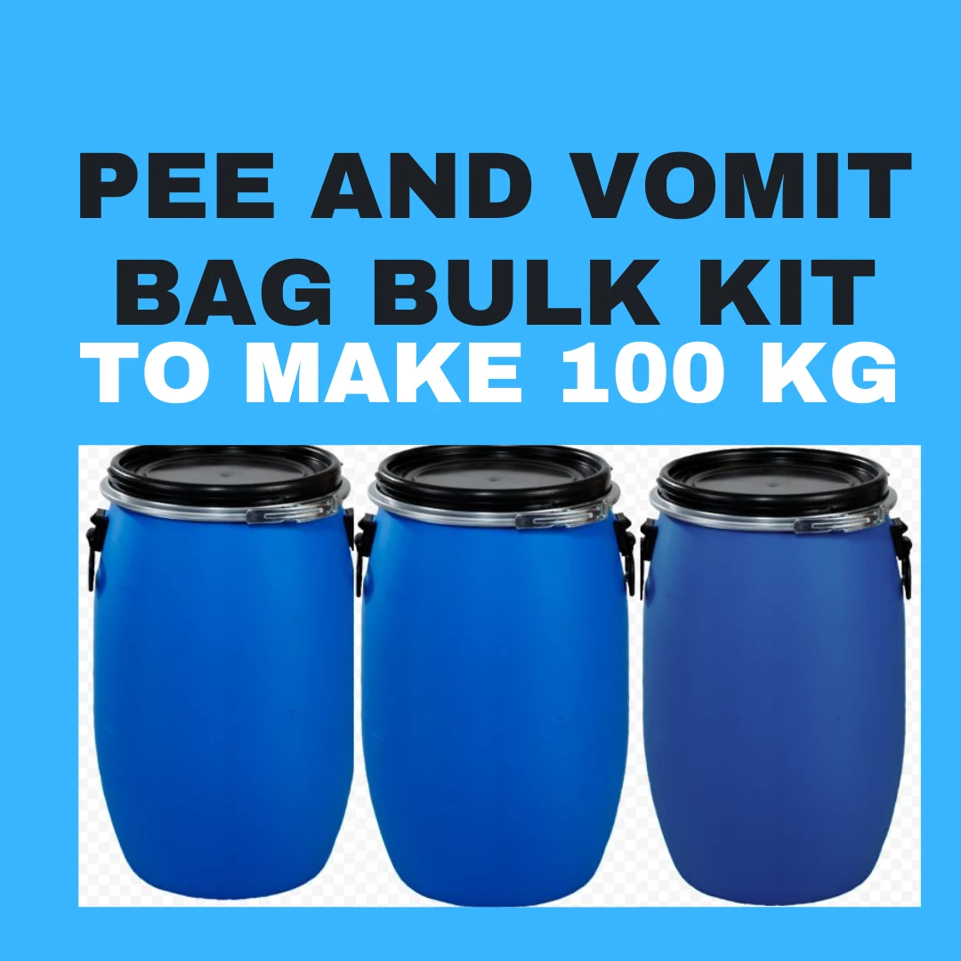 PEE AND VOMIT BAG BULK KIT (100 BOX)