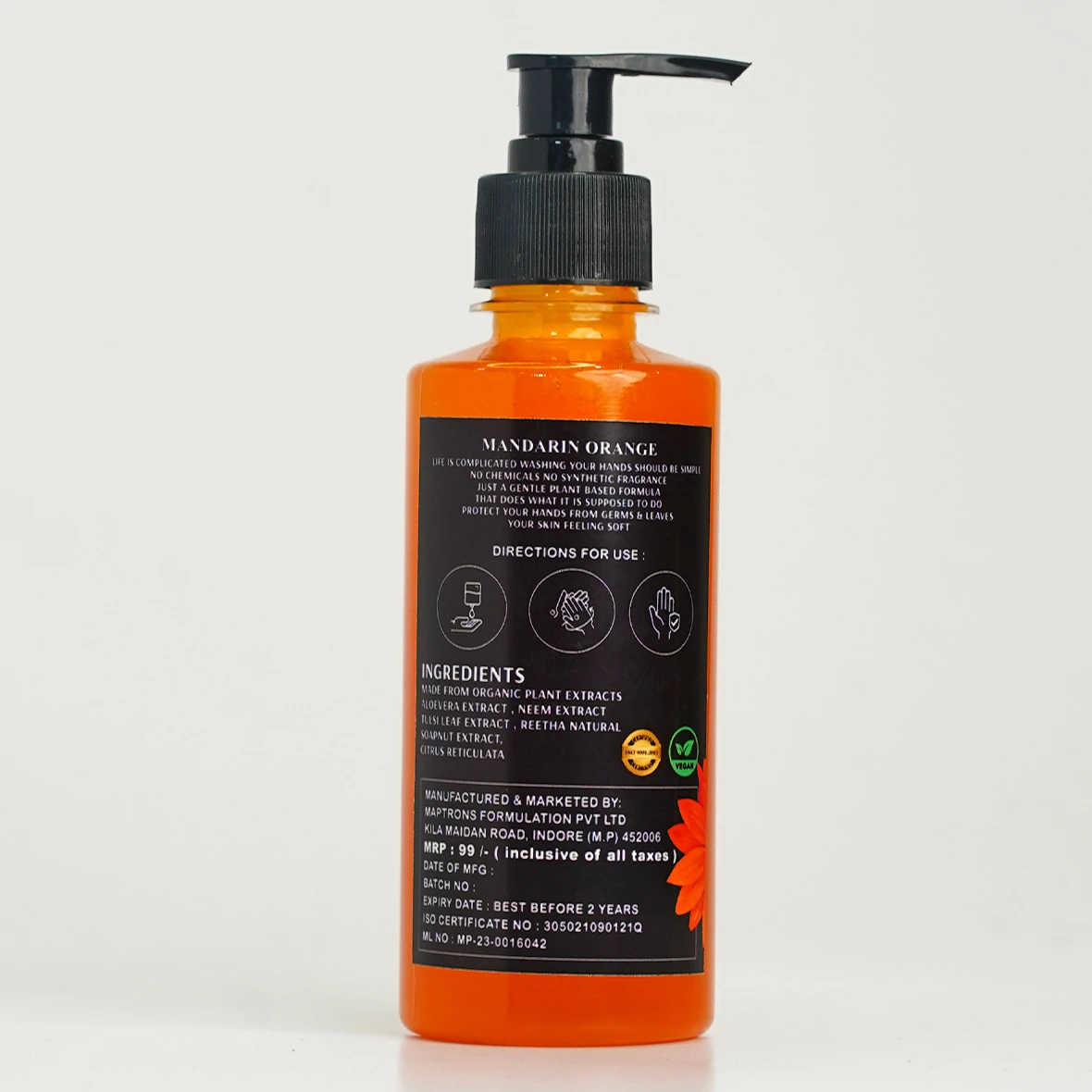 HANDWASH ORANGE 250 ML