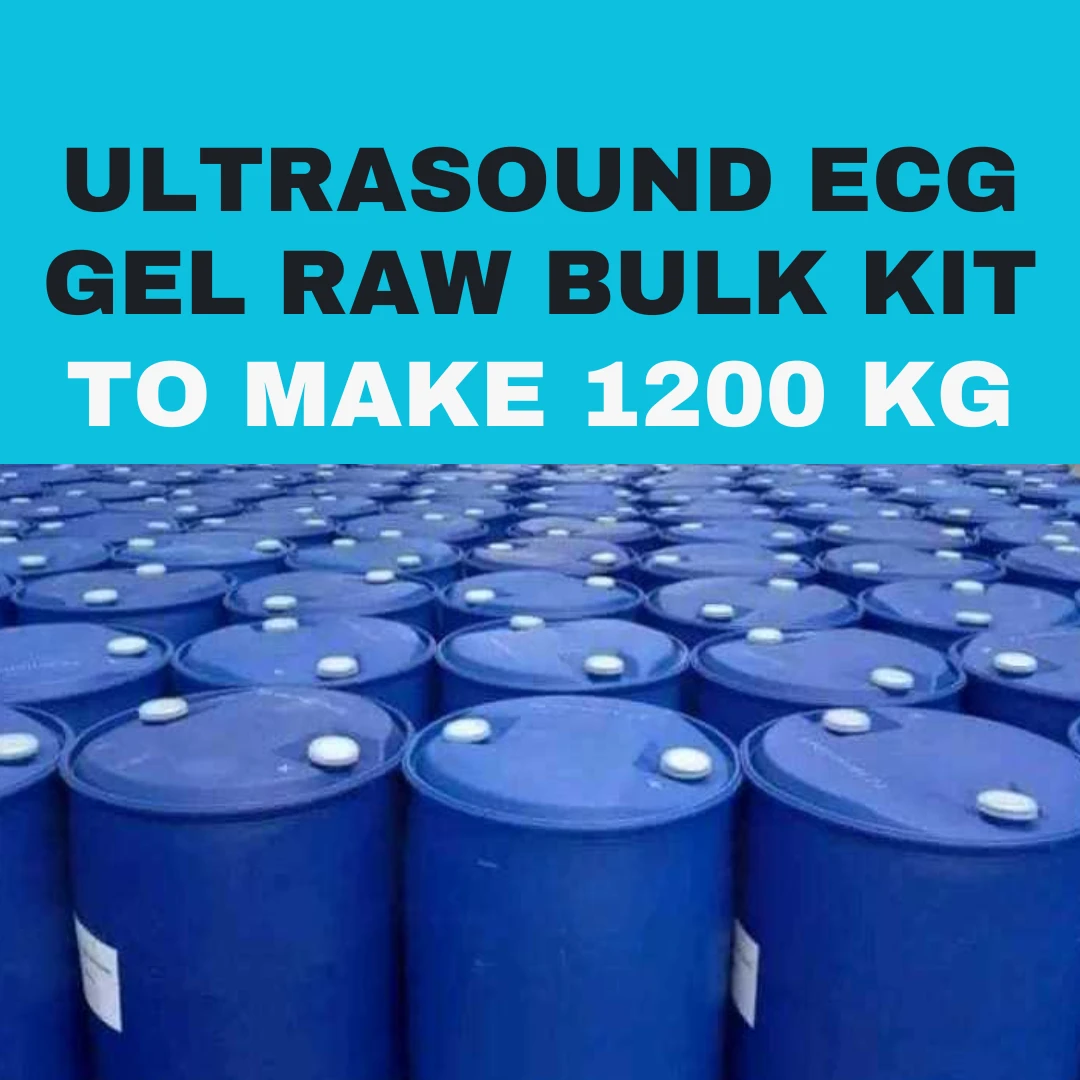 ULTRASOUND  ECG GEL RAW MATERIAL BULK KIT TO MAKE 1200 KG