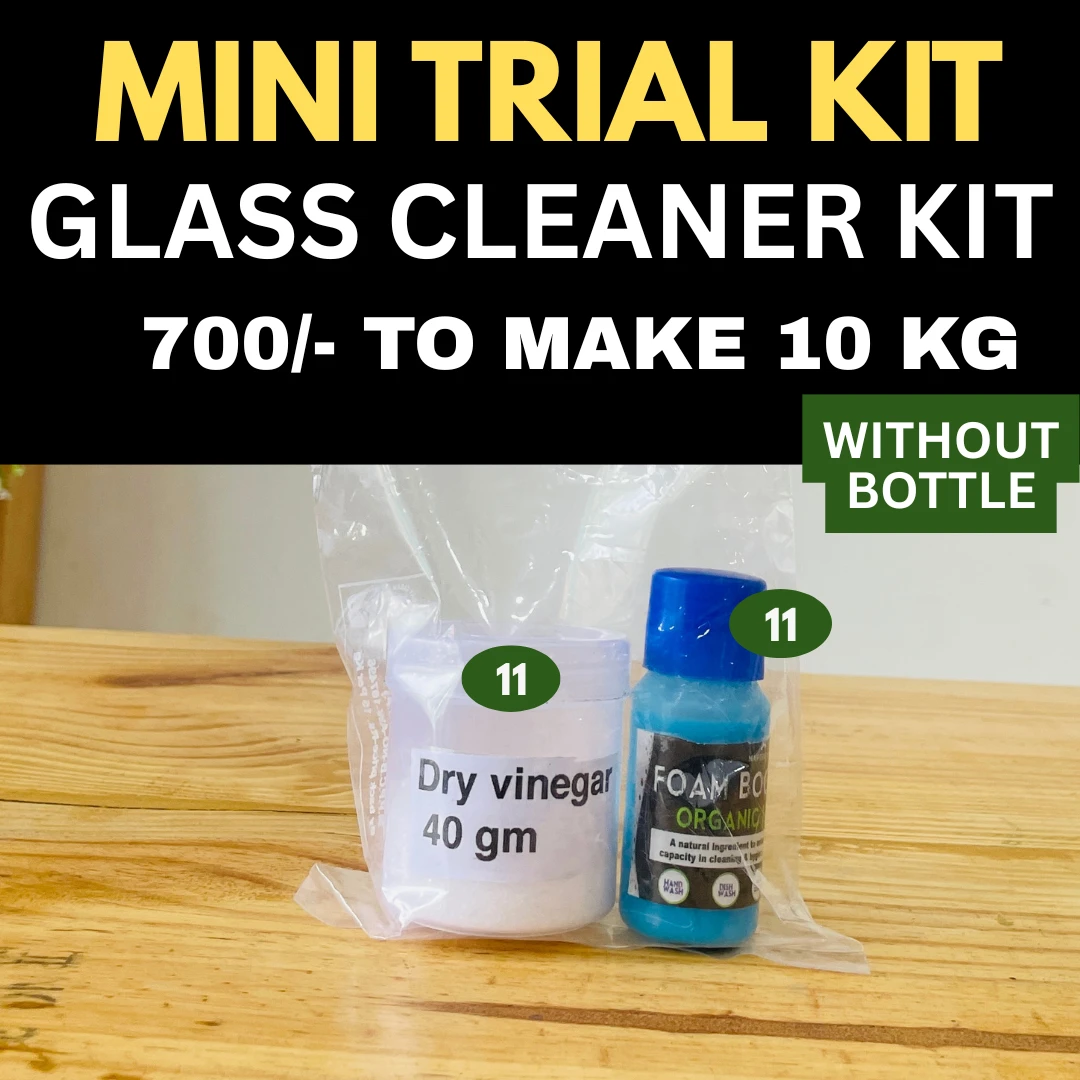 GLASS CLEANER KIT WITHOUT BOTTLE