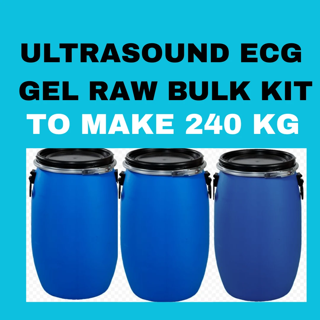 ULTRASOUND  ECG GEL RAW MATERIAL BULK KIT TO MAKE 240 KG