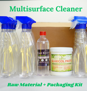 Multi Surface Cleaner Raw Material Kit With Packaging